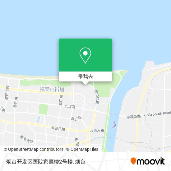 烟台开发区医院家属楼2号楼地图