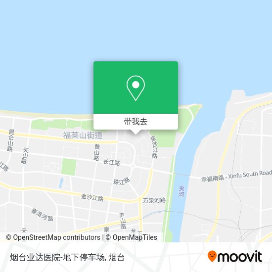 烟台业达医院-地下停车场地图