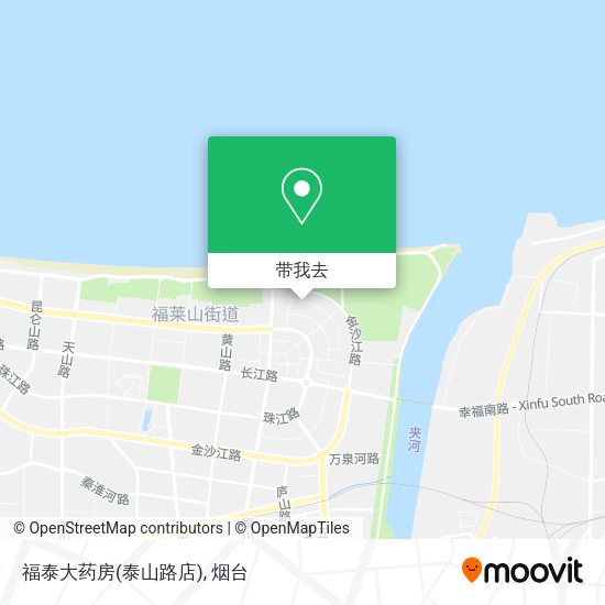 福泰大药房(泰山路店)地图