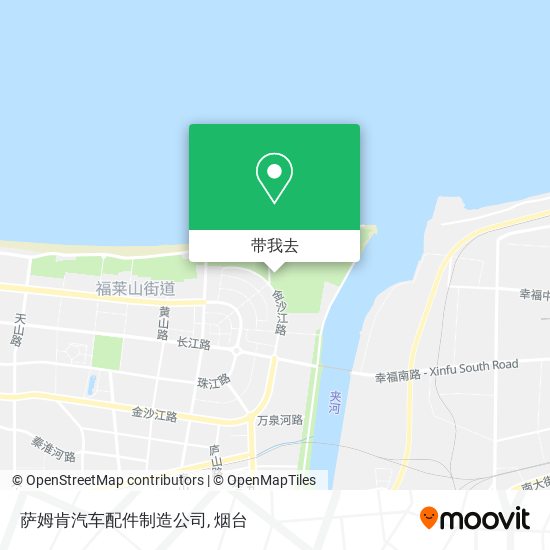 萨姆肯汽车配件制造公司地图