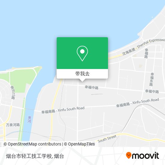 烟台市轻工技工学校地图