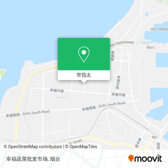 幸福蔬菜批发市场地图