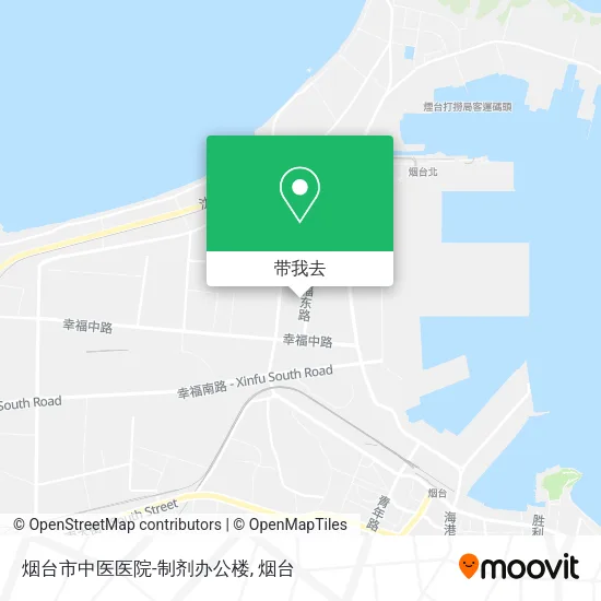 烟台市中医医院-制剂办公楼地图
