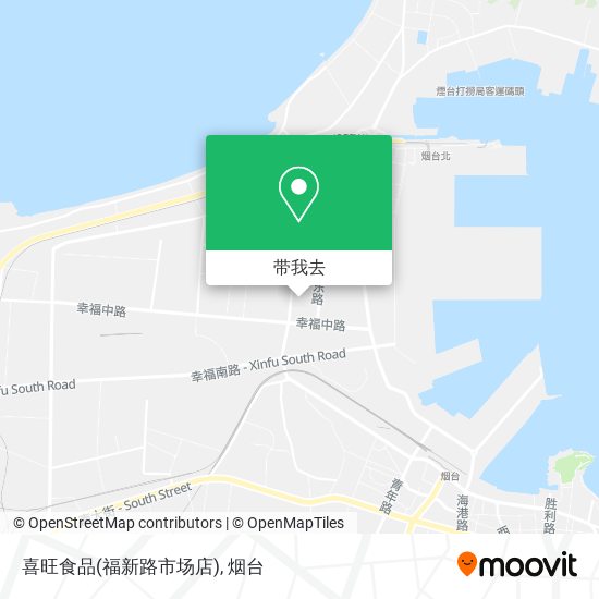 喜旺食品(福新路市场店)地图