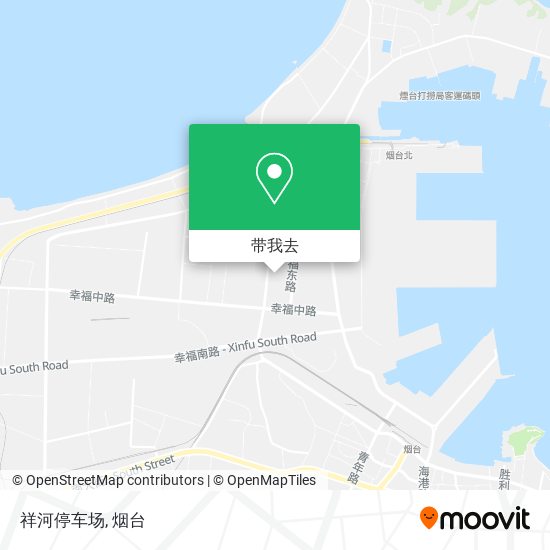 祥河停车场地图