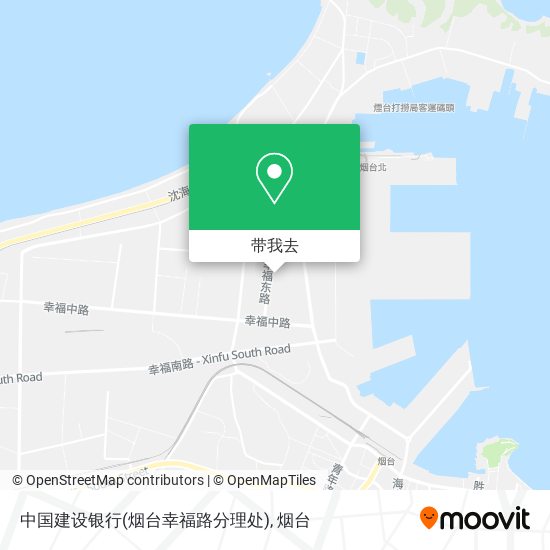 中国建设银行(烟台幸福路分理处)地图