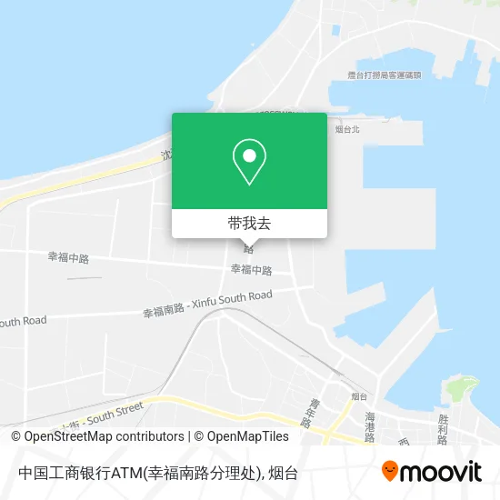 中国工商银行ATM(幸福南路分理处)地图