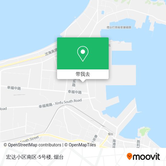 宏达小区南区-5号楼地图