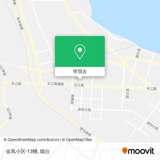 金凤小区-13幢地图