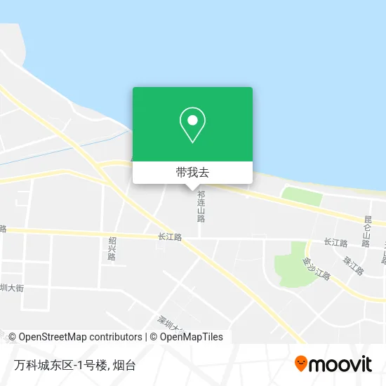 万科城东区-1号楼地图