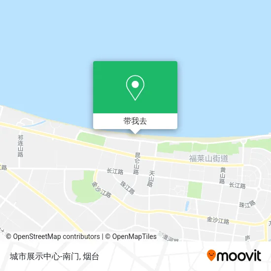 城市展示中心-南门地图