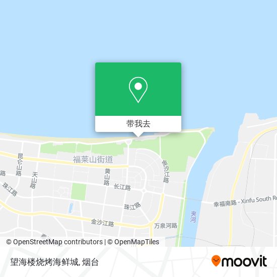 望海楼烧烤海鲜城地图