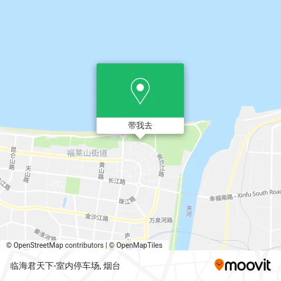 临海君天下-室内停车场地图