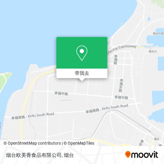烟台欧美香食品有限公司地图