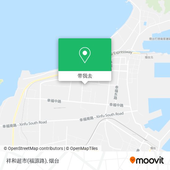 祥和超市(福源路)地图