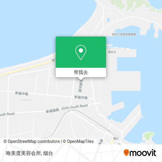唯美度美容会所地图