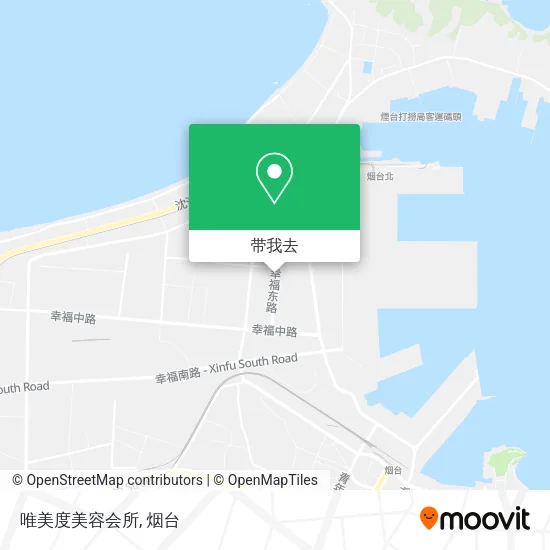 唯美度美容会所地图
