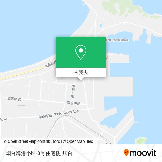 烟台海港小区-8号住宅楼地图