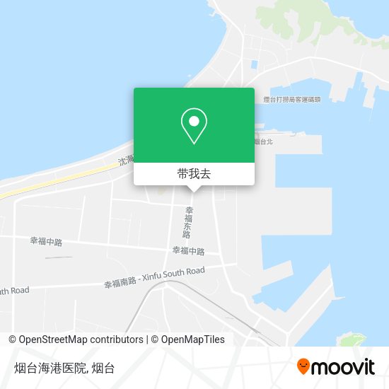 烟台海港医院地图