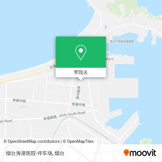 烟台海港医院-停车场地图
