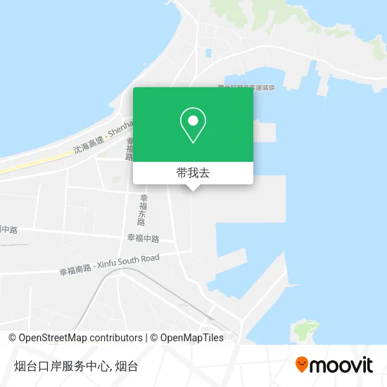 烟台口岸服务中心地图