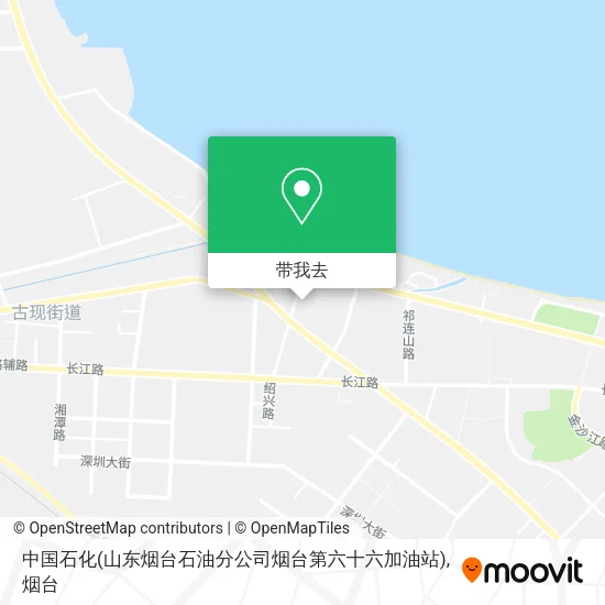 中国石化(山东烟台石油分公司烟台第六十六加油站)地图