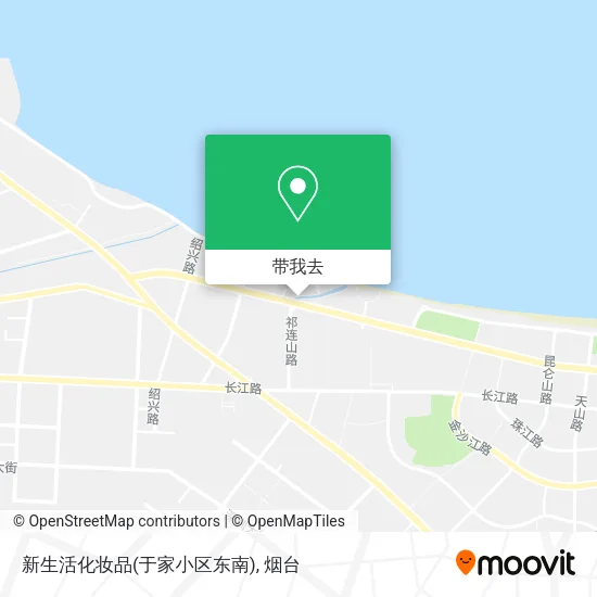 新生活化妆品(于家小区东南)地图