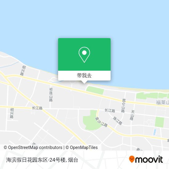 海滨假日花园东区-24号楼地图
