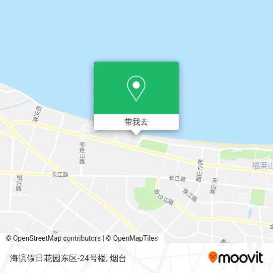 海滨假日花园东区-24号楼地图