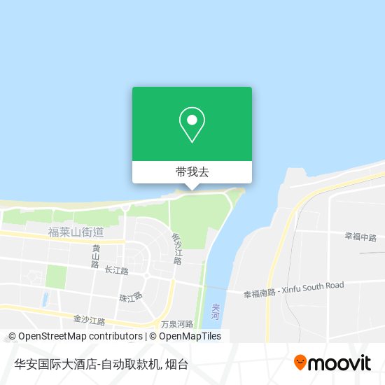 华安国际大酒店-自动取款机地图