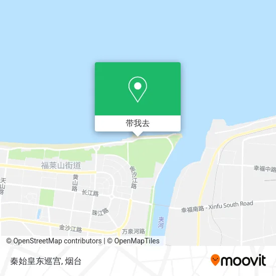 秦始皇东巡宫地图