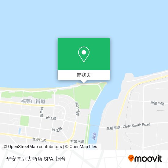 华安国际大酒店-SPA地图