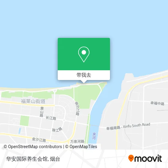 华安国际养生会馆地图