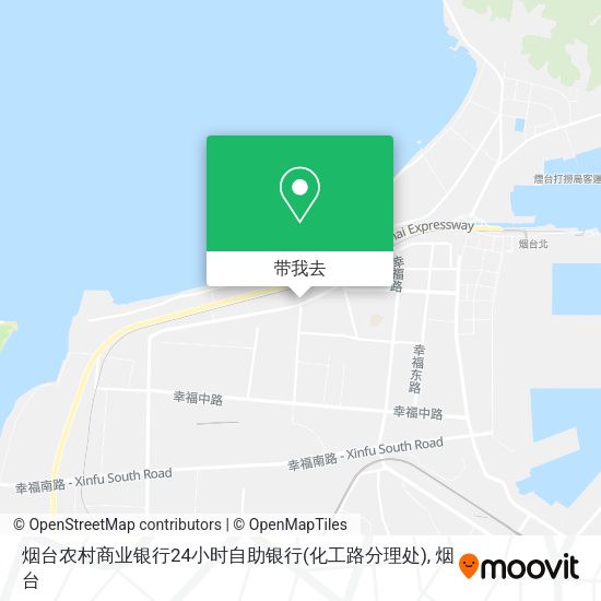 烟台农村商业银行24小时自助银行(化工路分理处)地图