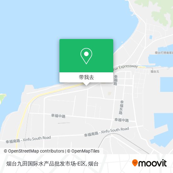 烟台九田国际水产品批发市场-E区地图