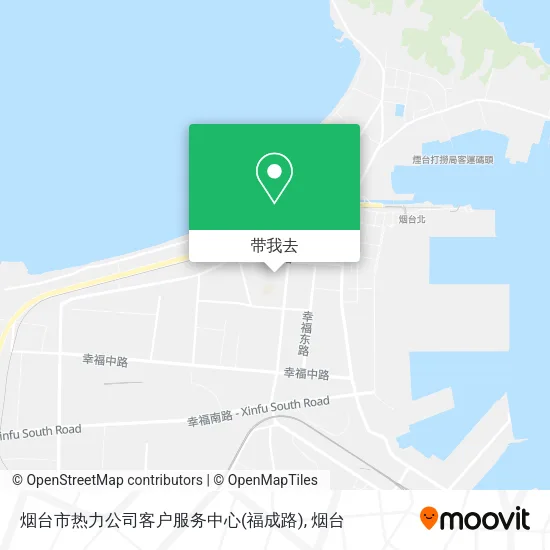 烟台市热力公司客户服务中心(福成路)地图