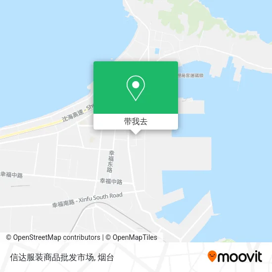 信达服装商品批发市场地图