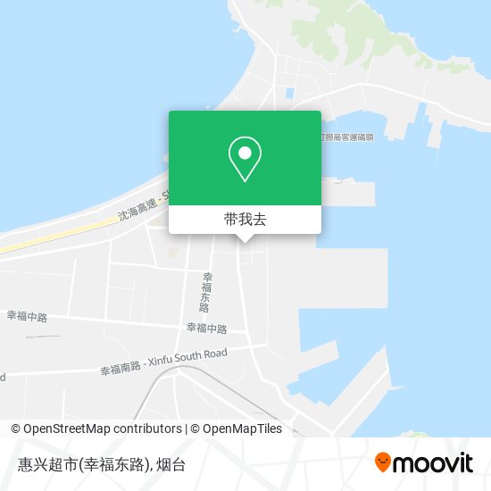 惠兴超市(幸福东路)地图