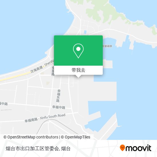 烟台市出口加工区管委会地图