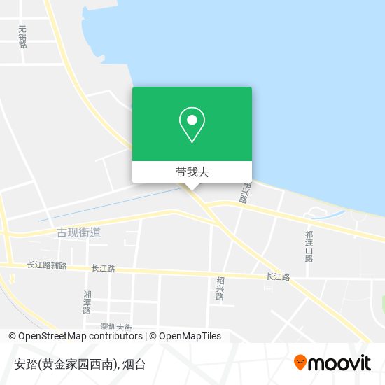 安踏(黄金家园西南)地图