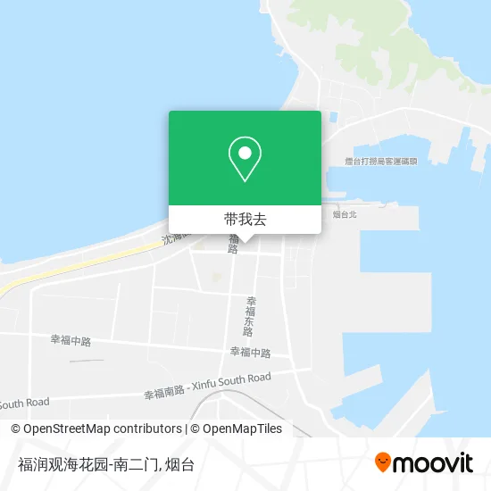 福润观海花园-南二门地图