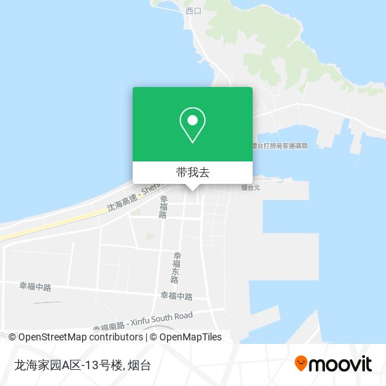 龙海家园A区-13号楼地图