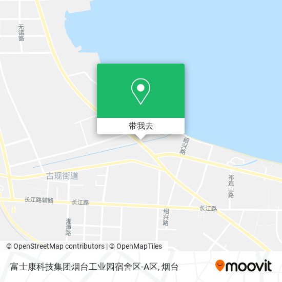 富士康科技集团烟台工业园宿舍区-A区地图