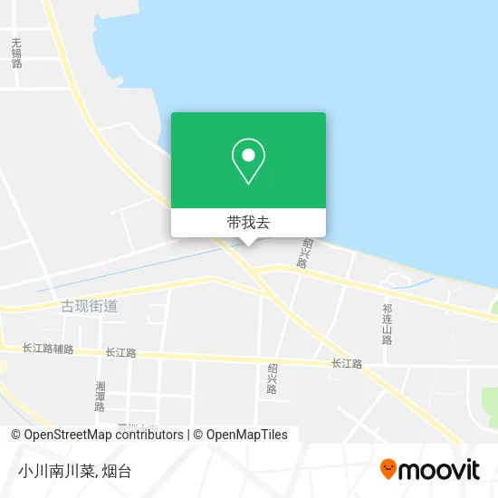 小川南川菜地图