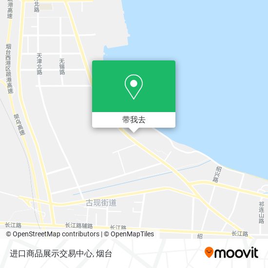 进口商品展示交易中心地图