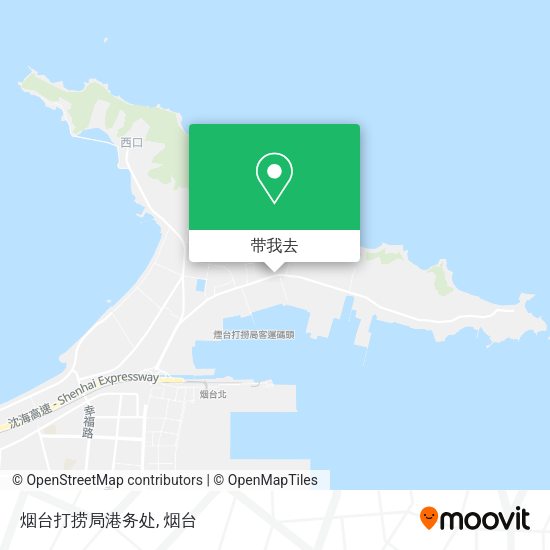 烟台打捞局港务处地图
