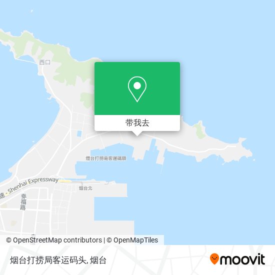 烟台打捞局客运码头地图