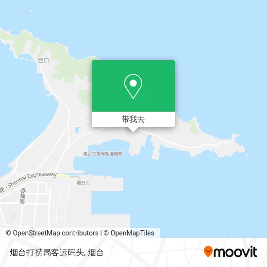 烟台打捞局客运码头地图
