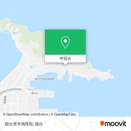 烟台潜水病医院地图