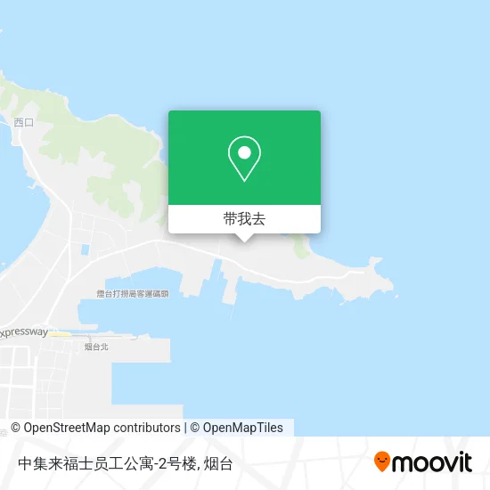 中集来福士员工公寓-2号楼地图